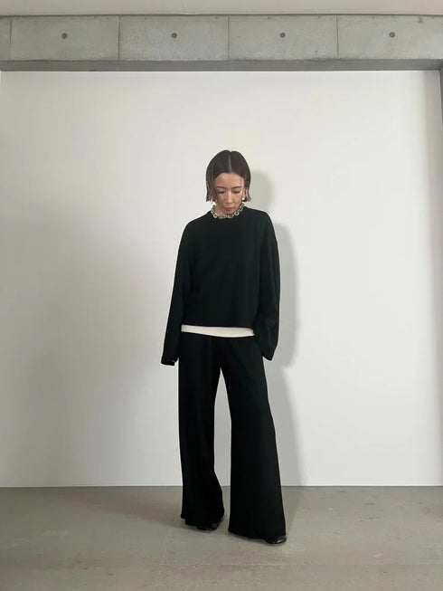 relax wool top